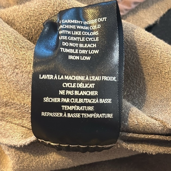 BLANKNYC Artsy Boho Minimalist Ultra Suede Cowl Cardigan Lightweight Jacket S/XL - Picture 15 of 15